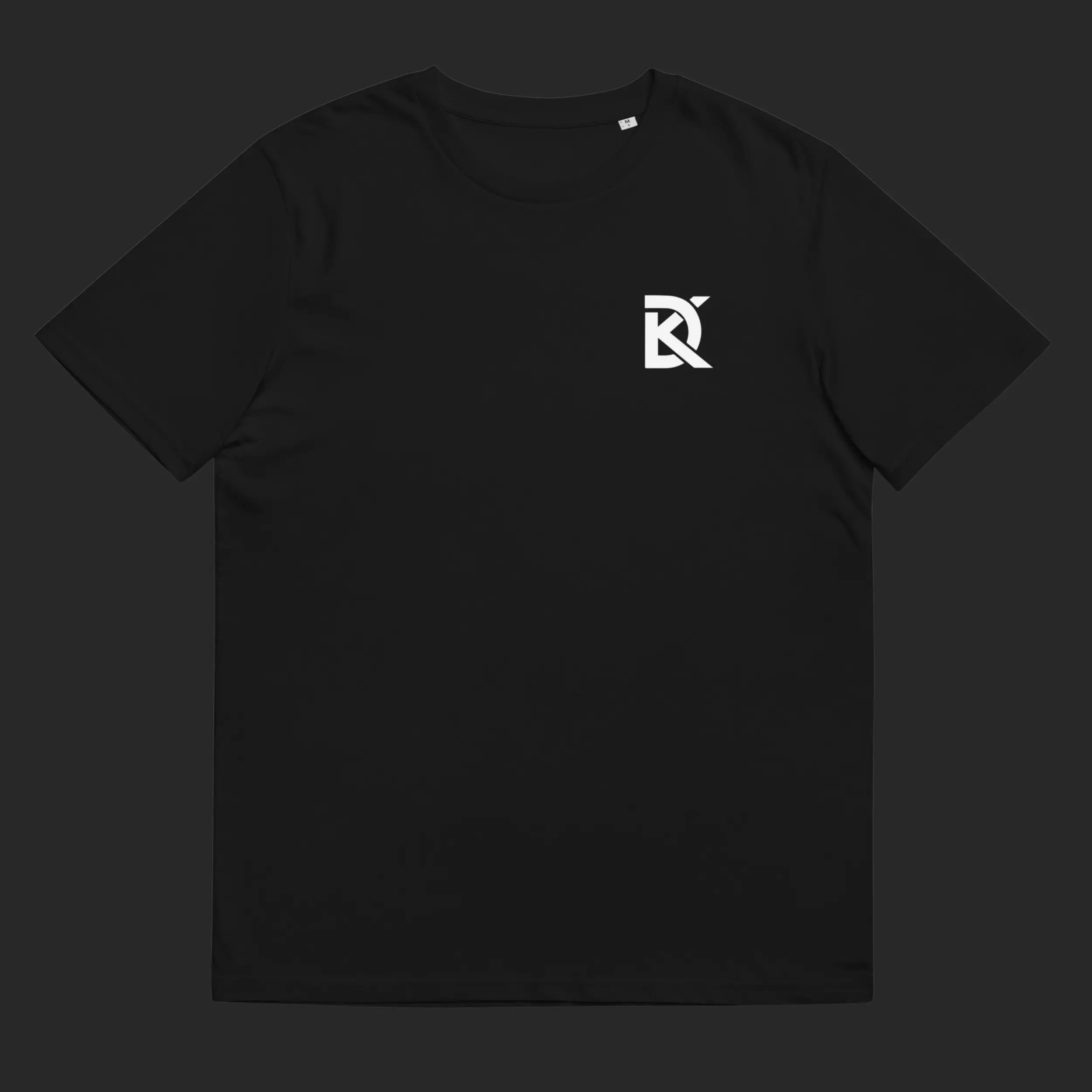 DK Logo - Unisex organic cotton t-shirt - Black